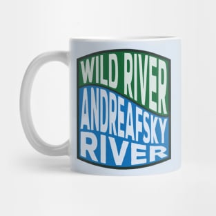 Andreafsky River Wild River wave Mug